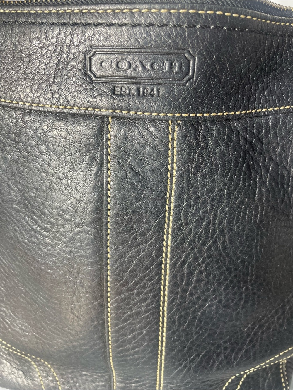 Coach Bleecker Slim Duffle Pebbled Leather 2006-COA - Picture 12 of 12